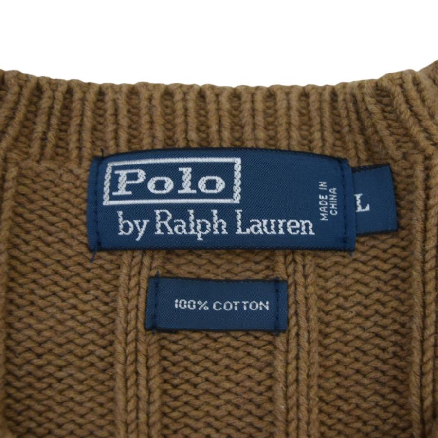 POLO RALPH LAUREN（ポロ・ラルフローレン） エルボーパッチVネック 