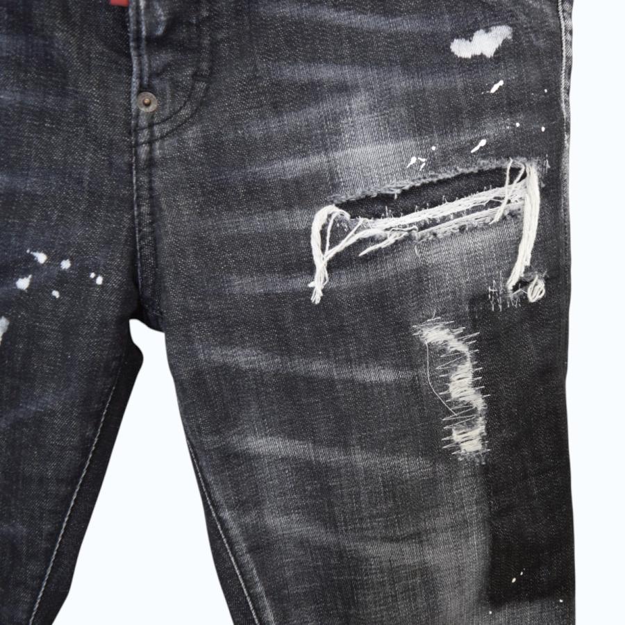 DSQUARED2（ディースクエアード） ダメージ加工スキニーデニムパンツ
