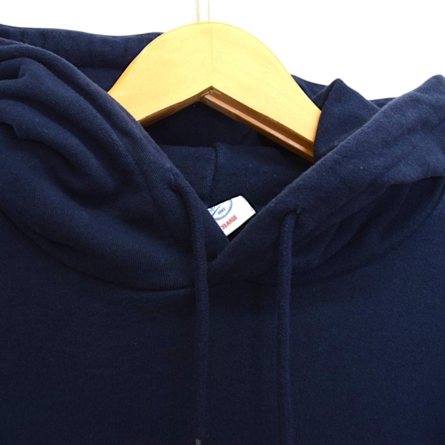 ケボズ KEBOZ T2N SWEAT HOODIE プルオーバーパーカー ネイビー サイズ 