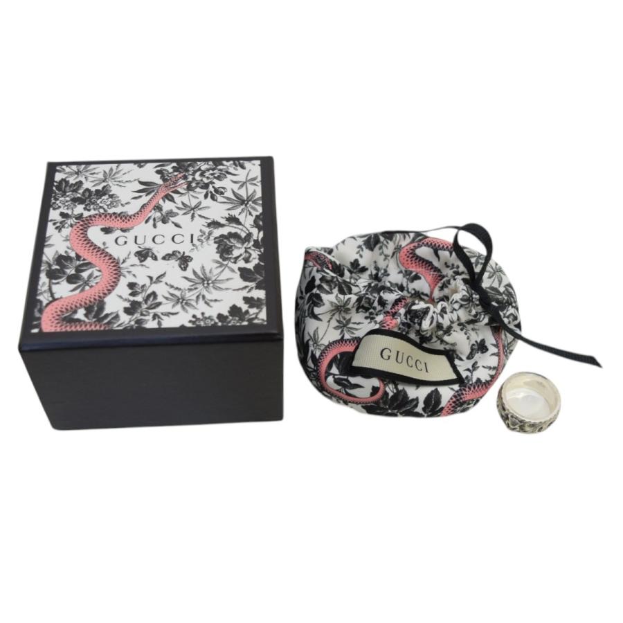 GUCCI（グッチ） キャットヘッドリング シルバー サイズ：20号