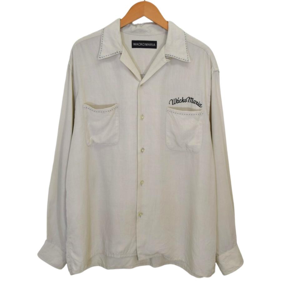 美品　ワコマリア 50's オープンシャツ　サイズ　L. WACKO MARIA（ワコマリア） WACKO MARIA 50'S SHIRT L／S オープン