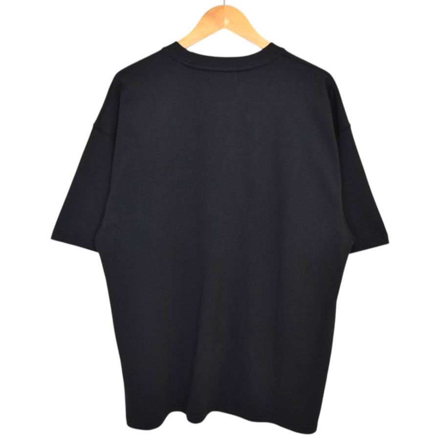 thug club サグクラブ 黒 Tシャツ サグクラブ THUG CLUB Rock T-Shirt カウレザーロゴ Tシャツ