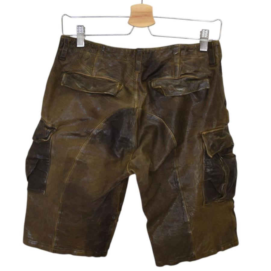 ISAMU KATAYAMA BACKLASH パンツ　ショーツ　バックラッシュ ISAMU KATAYAMA BACKLASH（イサムカタヤマ バックラッシュ） レザー