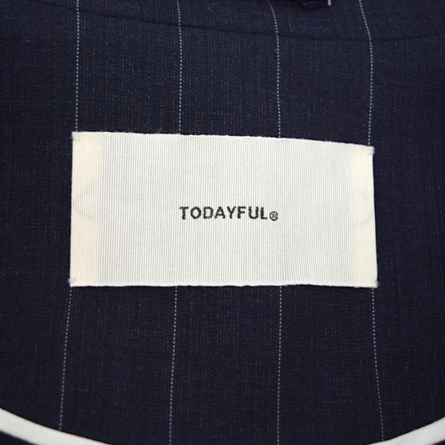 TODAYFUL トゥデイフル Stripe Over Jacket ストライプオーバー 