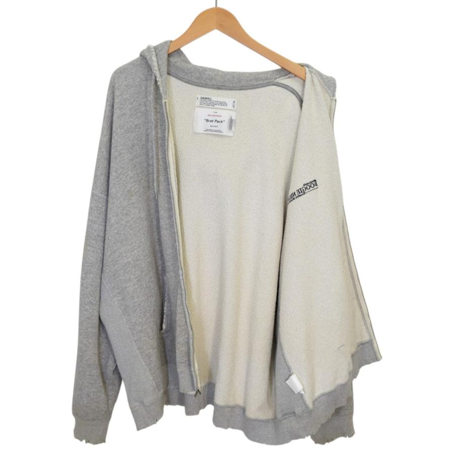 DAIRIKU（ダイリク） DAIRIKU Ponyboy Zip Hoodie ダメージ加工ジップ
