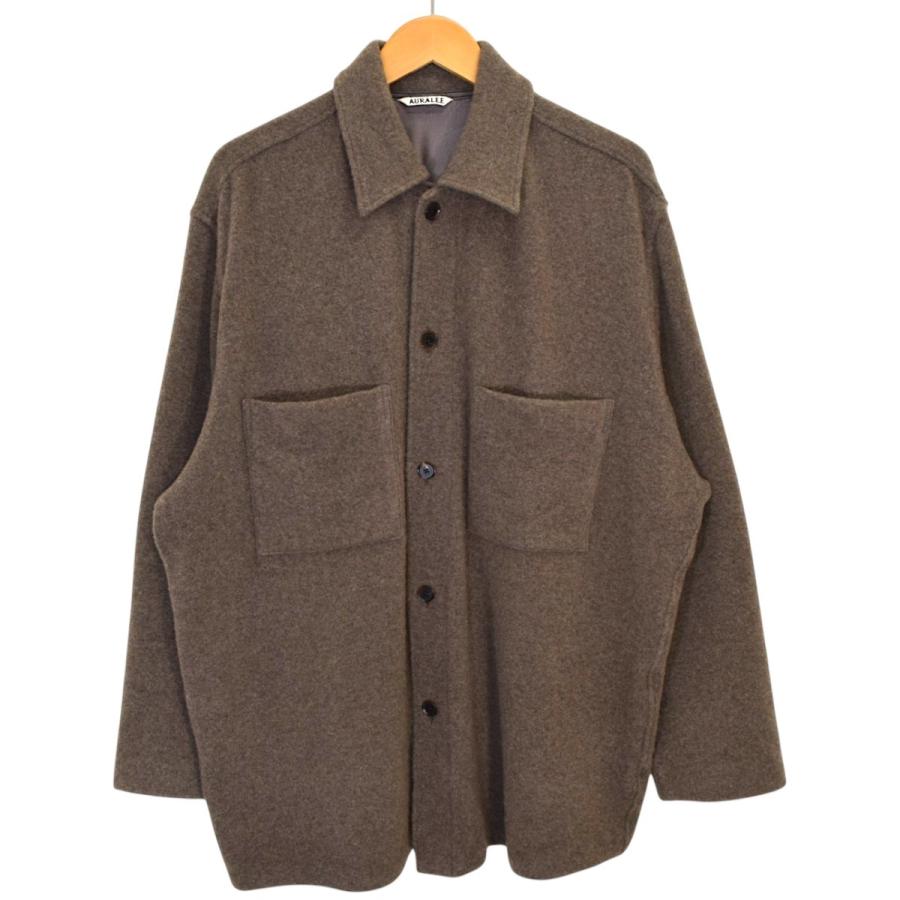 AURALEE（オーラリー） AURALEE CASHMERE WOOL BRUSHED JERSEY BIG