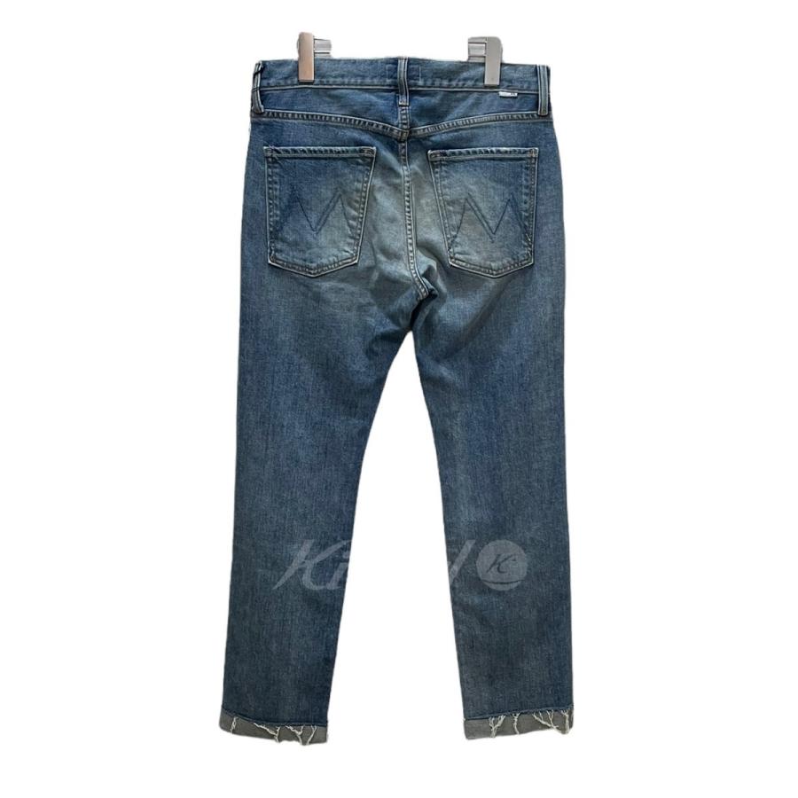 mother MNS DENIM メンズライクデニム THE NEAT CUFF ANKLE FRAY 