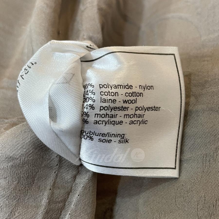 CHANEL シャネル ツイードジャケット ブラウン サイズ:38 CHANEL シャネル ツイードジャケット ブラウン サイズ:38