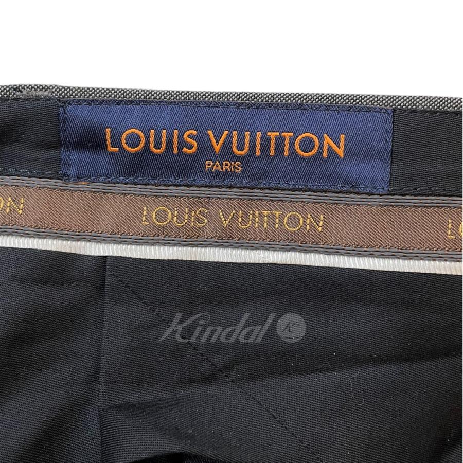LOUIS VUITTON ルイヴィトン 2018SS スラックス グレー サイズ：38 
