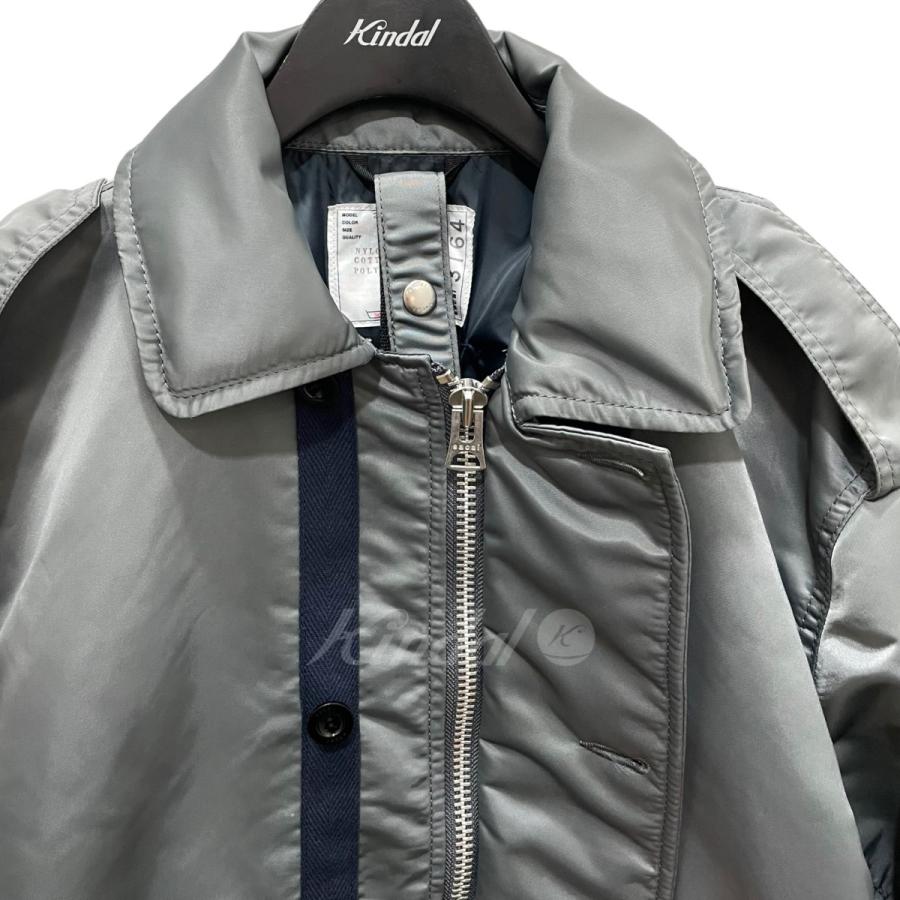Sacai サカイ Nylon Twill Blouson MA-1ボンバージャケット Sacai サカイ Nylon Twill Blouson MA-1ボンバージャケット