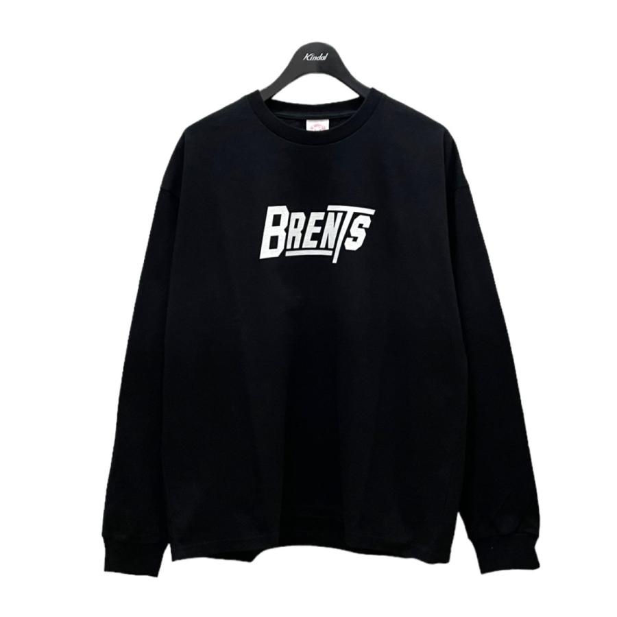 ブレンツスポーツウェア BRENTS SPORTSWEAR ロゴプリントロングT Deuxieme Classe取り扱い ブラック