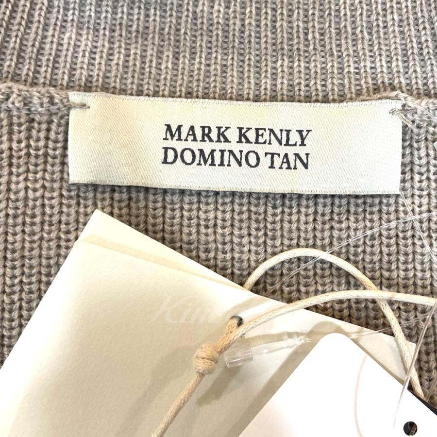 マークケンリードミノタン MARK KENLY DOMINO TAN リブニットベスト
