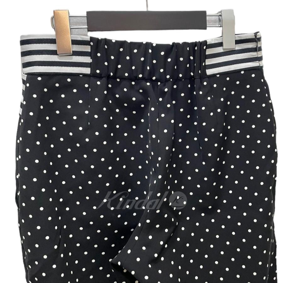 値下げ】borders at balcony テーパードドットパンツ TAPERED DOTS 