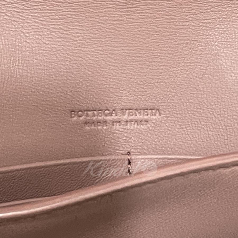 ボッテガヴェネタ BOTTEGA VENETA チェーンミニショルダーバッグ スモークピンク｜kindal｜08