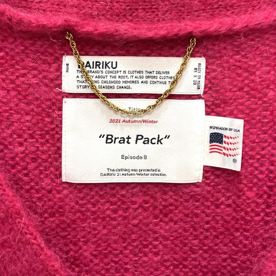 DAIRIKU カーディガン ピンク Brat Pack