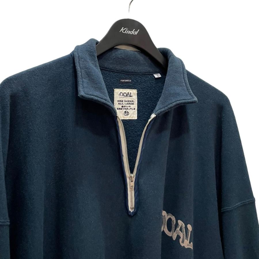 nanamica（ナナミカ） nanamica 2024SS Half Zip-Up Sweat SUHS406