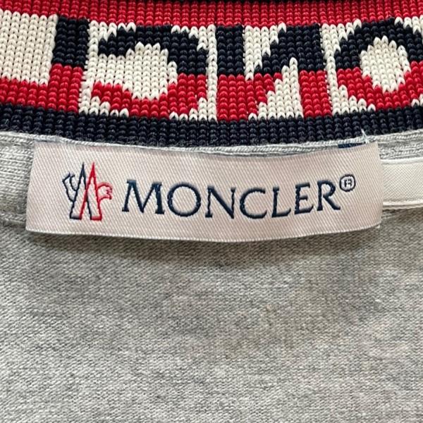 MONCLER（モンクレール） MONCLER MAGLIA T-SHIRT ロゴリンガーT 杢