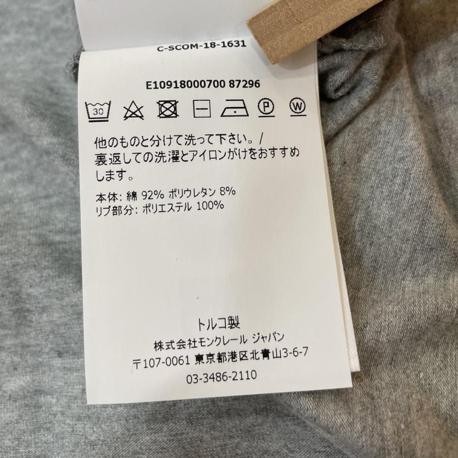 MONCLER（モンクレール） MONCLER MAGLIA T-SHIRT ロゴリンガーT 杢