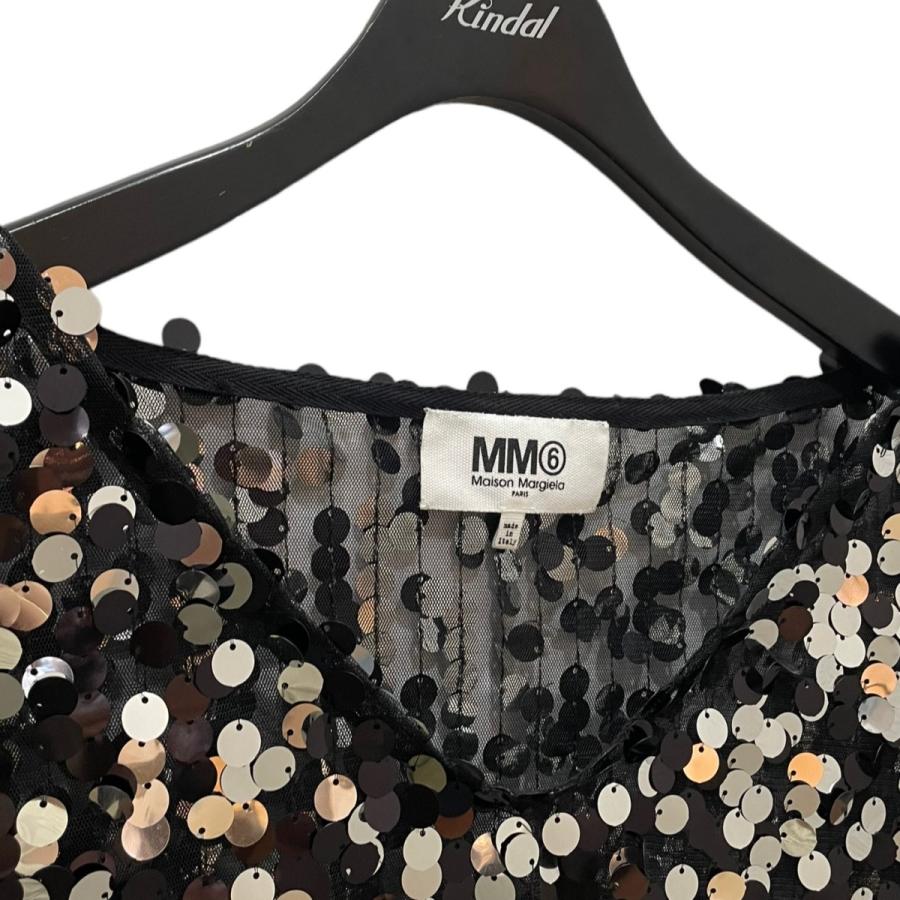マルタンマルジェラ MM6 Maison Margiela スパンコールトップス  