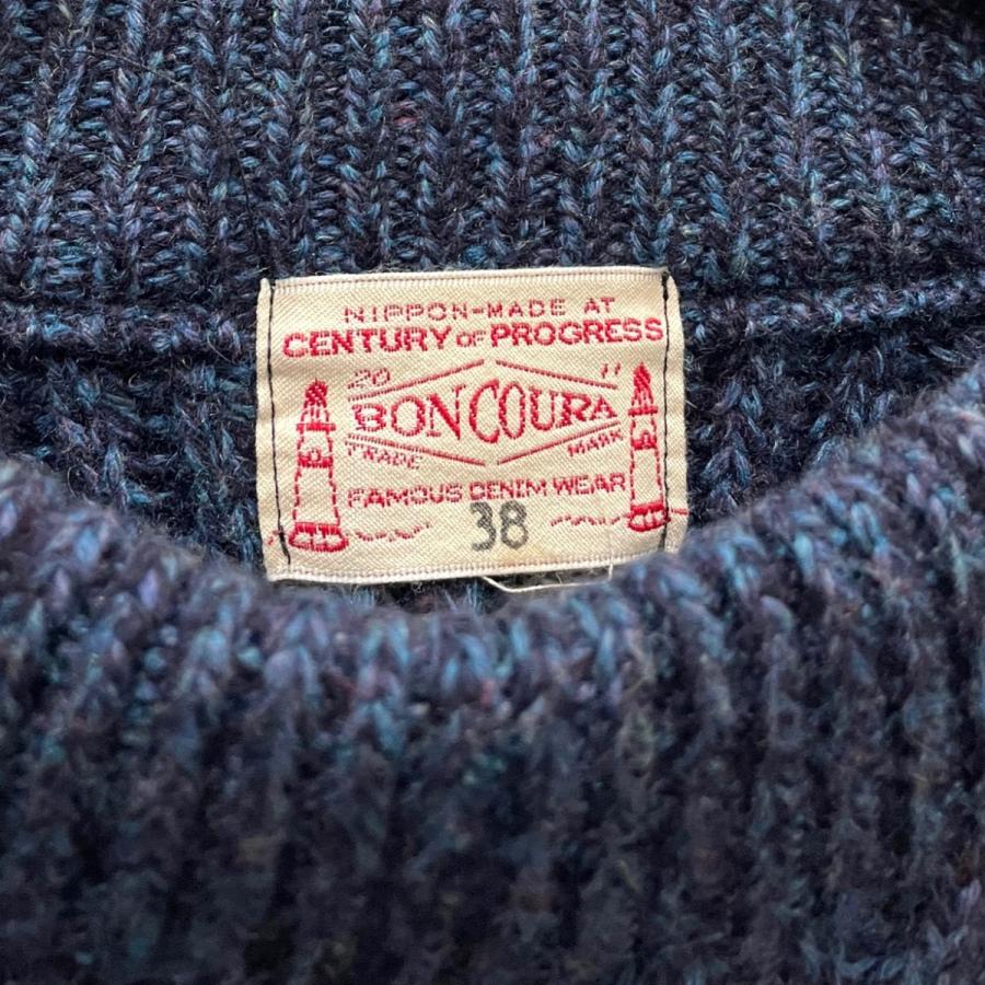 BONCOURA ボンクラ Cashmere Fisherman Sweater カシミヤ 