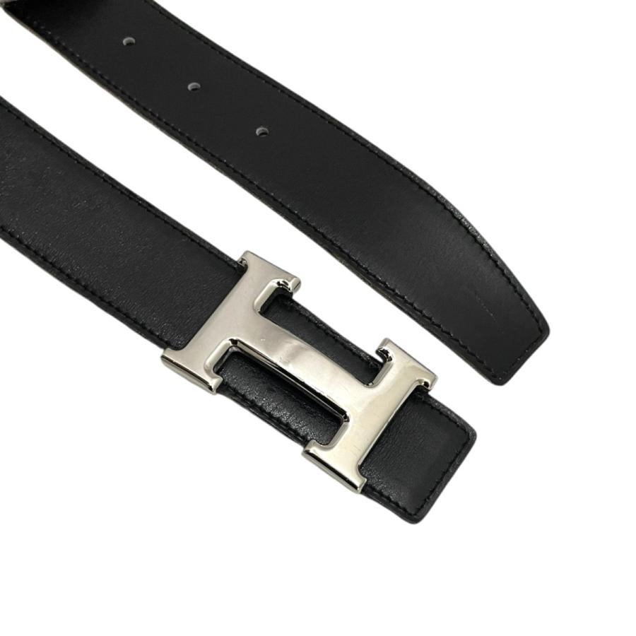 HERMES エルメス コンスタンスベルト ブラックxブラウン サイズ：95  