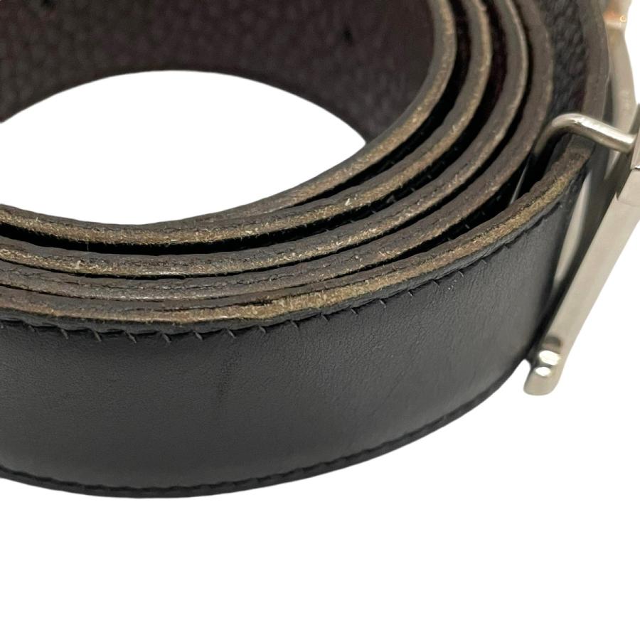 HERMES エルメス コンスタンスベルト ブラックxブラウン サイズ：95  