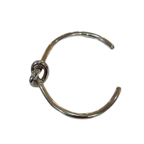 セリーヌ　シルバー　ノット　バングル　美品 CELINE セリーヌ ノットバングル シルバー サイズ：C1