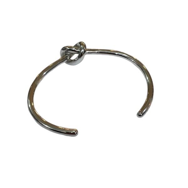 ★正規品★CELINE セリーヌ ノット バングル シルバー M イタリア製 ☆正規品☆CELINE セリーヌ ノット バングル シルバー M イタリア製