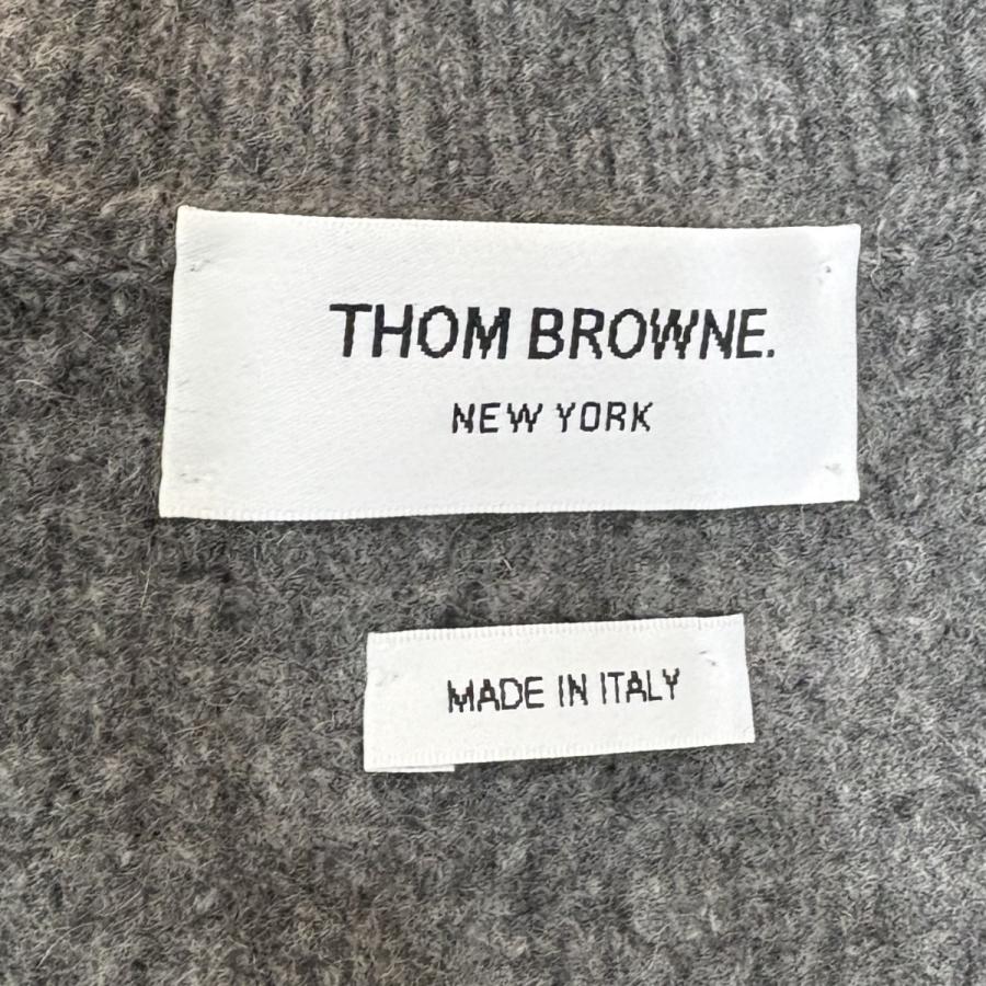トム・ブラウン Thom Browne ウールカシミヤ4BARタートルニット FKA278A-05812035 グレー サイズ：1/ITA40/Sの画像