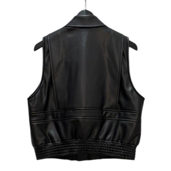 HYKE（ハイク） 【値下げ】HYKE 2024AW FAUX-LEATHER VEST 17460 