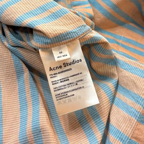 Acne Studios　半袖シャツ　ストライプ サイズ46 Acne Studios 半袖シャツ ストライプ サイズ46
