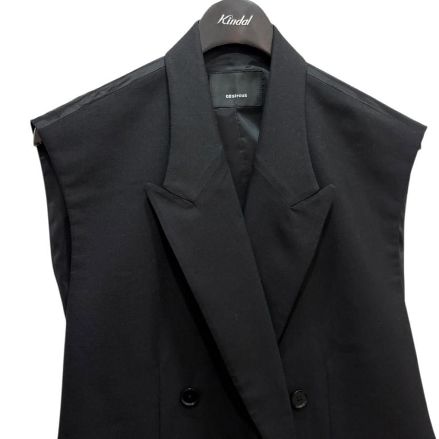 08sircus ゼロエイトサーカス 08sircus Wool tropical double breast
