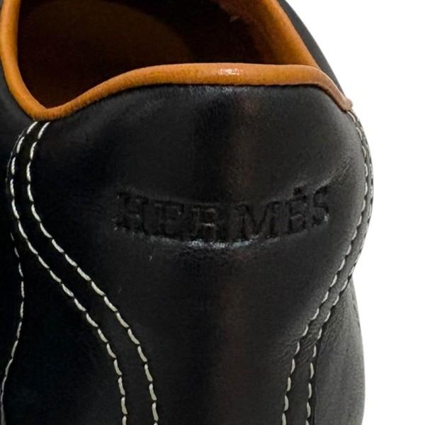 HERMES（エルメス） ターボ ローファースニーカー ブラック サイズ：36