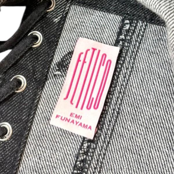 フェティコ×ステュディオス FETICO×STUDIOUS 別注ROSE DENIM BUSTIER