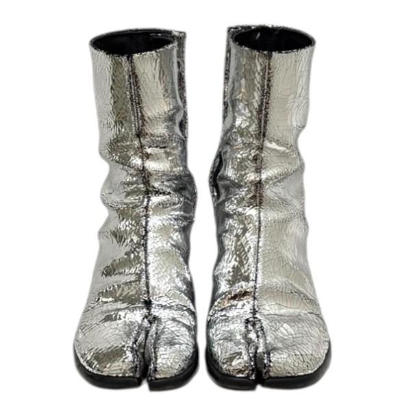 Maison Margiela メゾンマルジェラ ミラー加工タビブーツ TABI BOOTS 