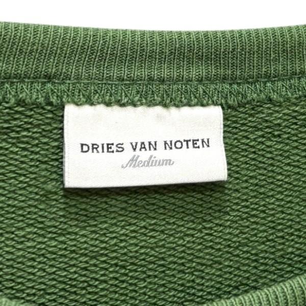 DRIES VAN NOTEN 23AW スウェット　グリーン DRIES VAN NOTEN 23AW スウェットグリーン