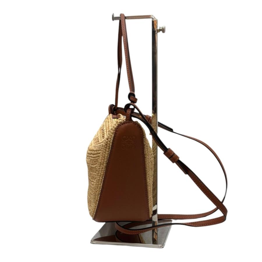 ロエベ LOEWE ハンモックホーボーミニバッグ A538G13X09 ベージュの画像