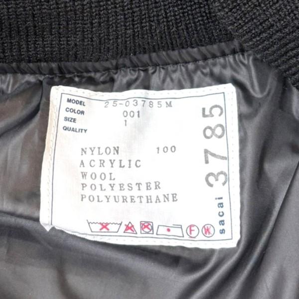 sacai（サカイ） sacai 2025 Nylon Twill Blouson ナイロンツイル