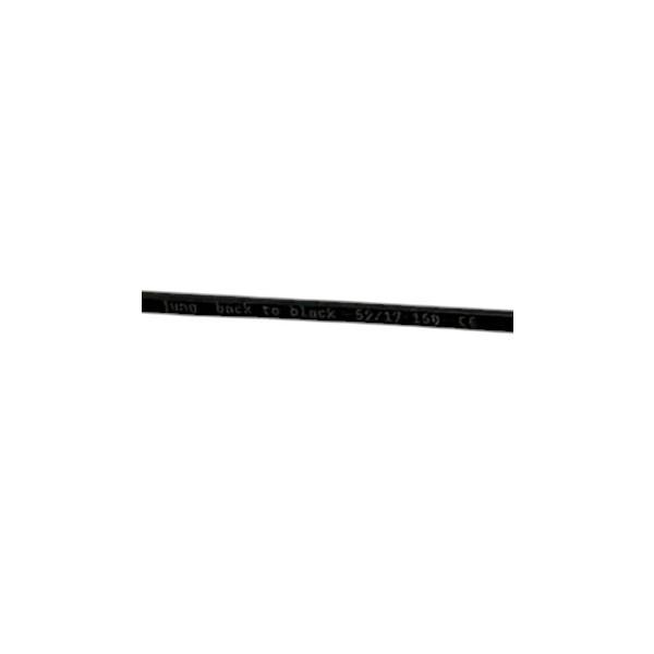 ラザール・ステュディオ lazare studio jung back to black サングラス ブラックｘスモークブラウンレンズの画像