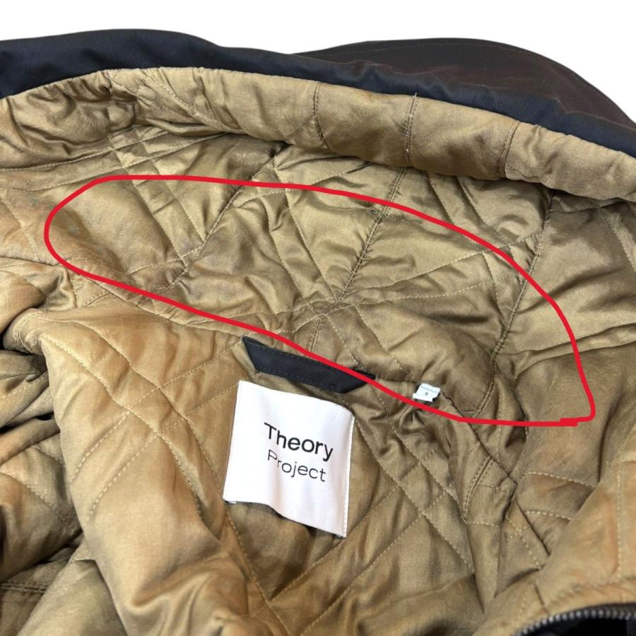 THEORY PROJECT セオリー リバーシブル ブルゾン ジャケット S Theory｜コットンナイロンリバーシブルブルゾン