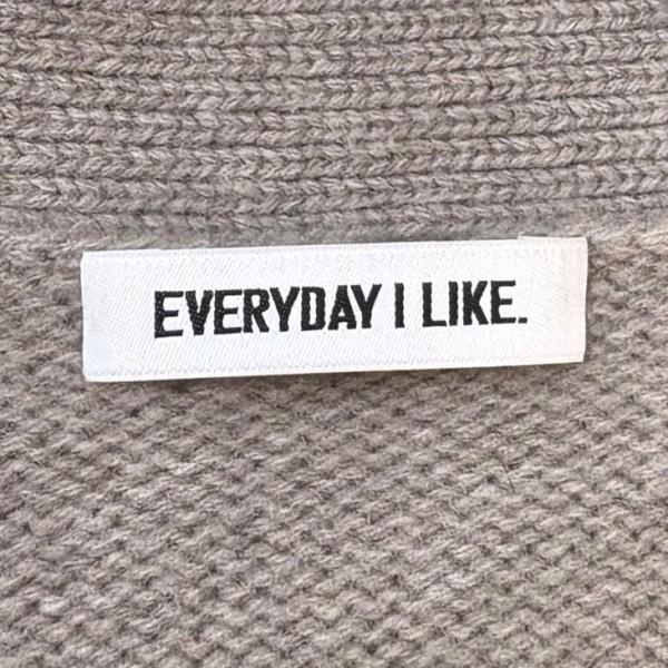 【EVERYDAY I LIKE. 】カシミヤ100%カーディガン Fa0672 EVERYDAY I LIKE ドゥーズィエムクラス EVERYDAY C/N カーディガン