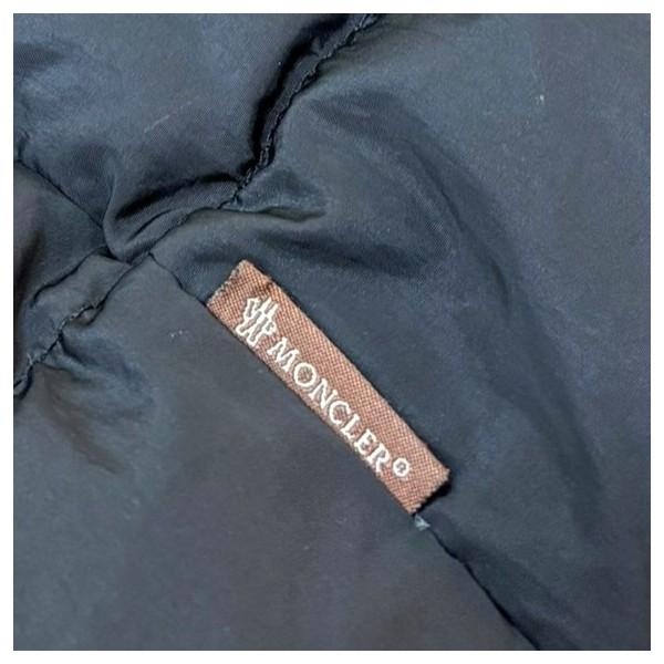 MONCLER（モンクレール） ダウンジャケット 茶タグ ブラック サイズ：0