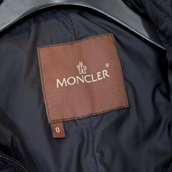 MONCLER（モンクレール） ダウンジャケット 茶タグ ブラック サイズ：0