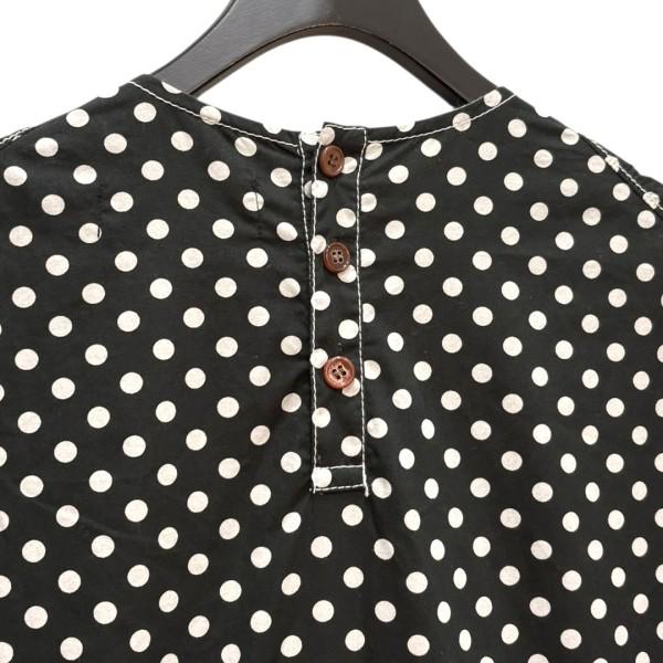 トリコ　コムデギャルソン　ドット　シアー　ワンピース　ブラック tricot COMME des GARCONS トリココムデギャルソン ドットワンピース