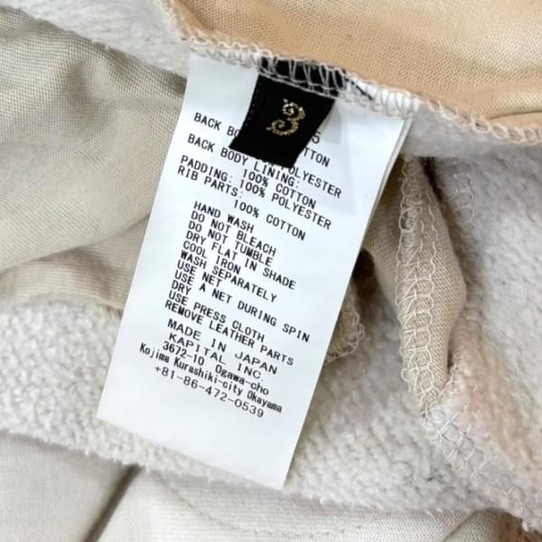 KAPITAL kapital キャピタル ローズ柄 長袖カットソーsize 3 KAPITAL（キャピタル） Waffle Jersey Small Flower pt Crewron T