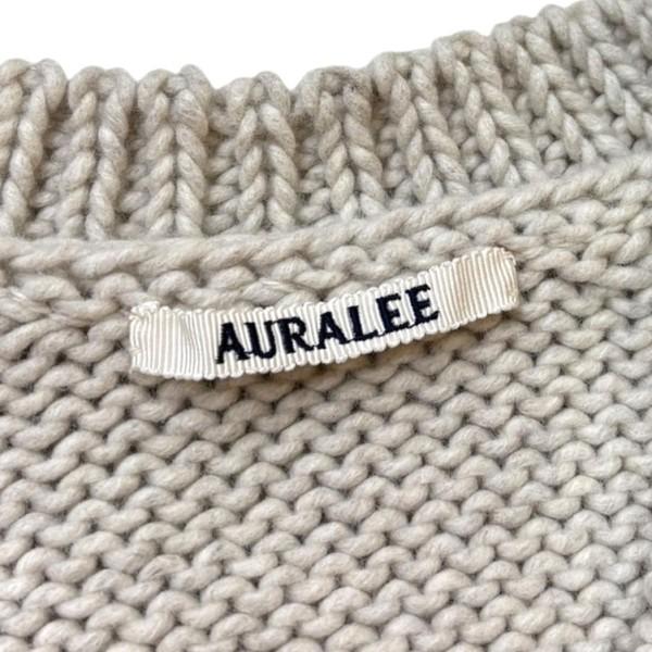 AURALEE（オーラリー） AURALEE 2025AW WOOL CASHMERE FELTED KNIT
