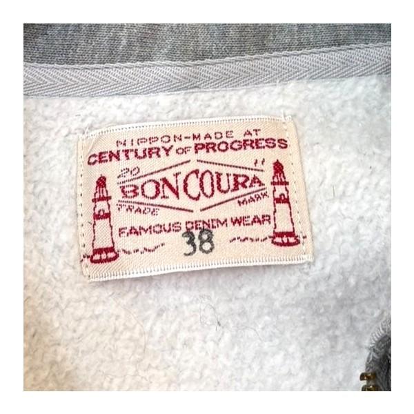 BONCOURA ボンクラ BONCOURA HALF ZIP SWEAT 杢グレー サイズ：38
