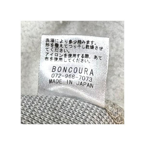 BONCOURA ボンクラ BONCOURA HALF ZIP SWEAT 杢グレー サイズ：38