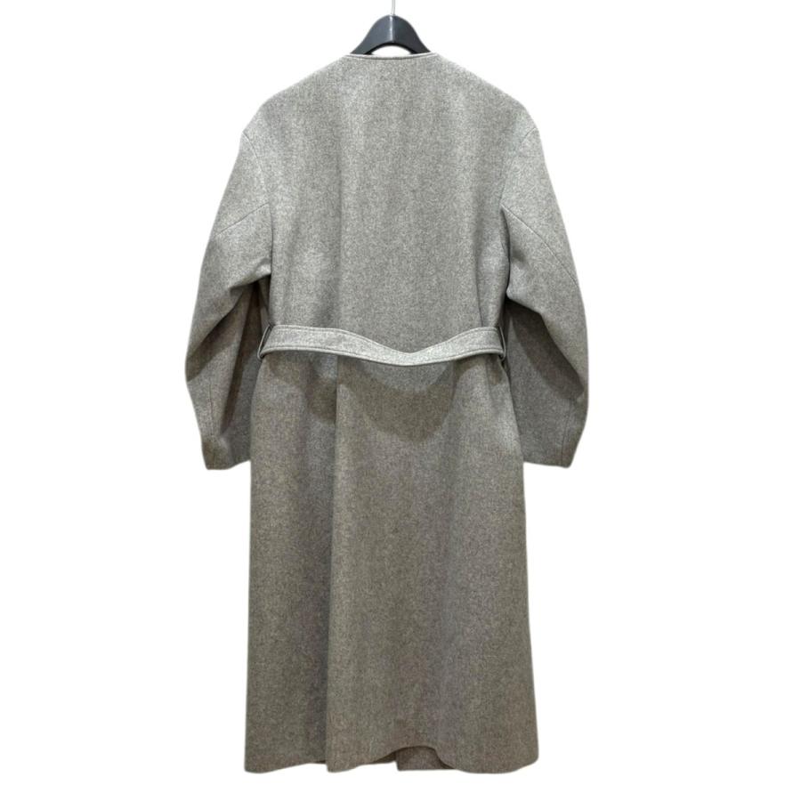 HYKE（ハイク） HYKE wool riders coat 172-17121 022 ノーカラー