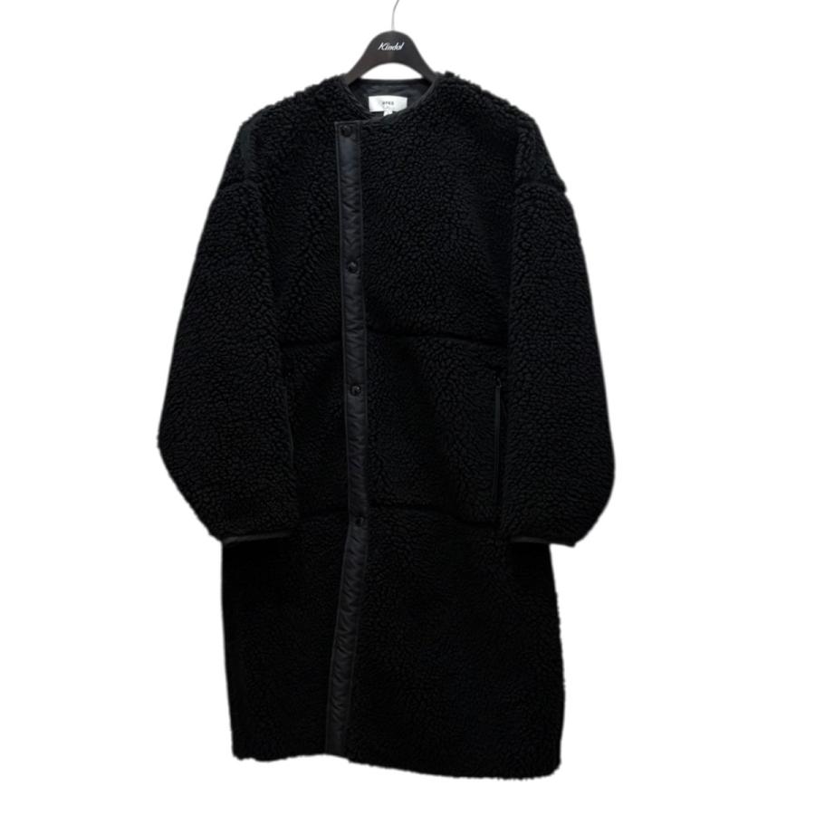 HYKE（ハイク） HYKE FAUX SHEARLING COAT 192-17175 012